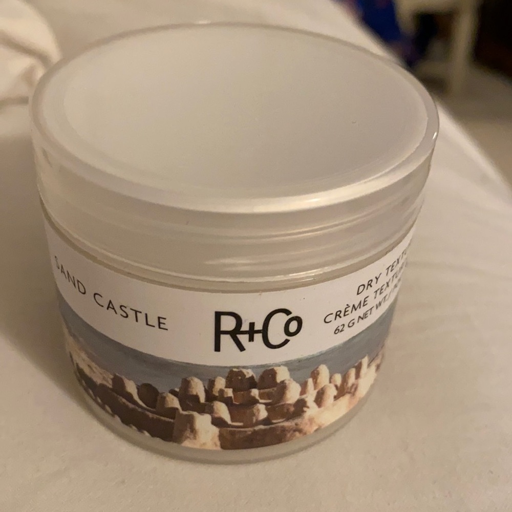 Unopened New R+Co Sand Castle Dry Texture Créme for Hair 2.2oz